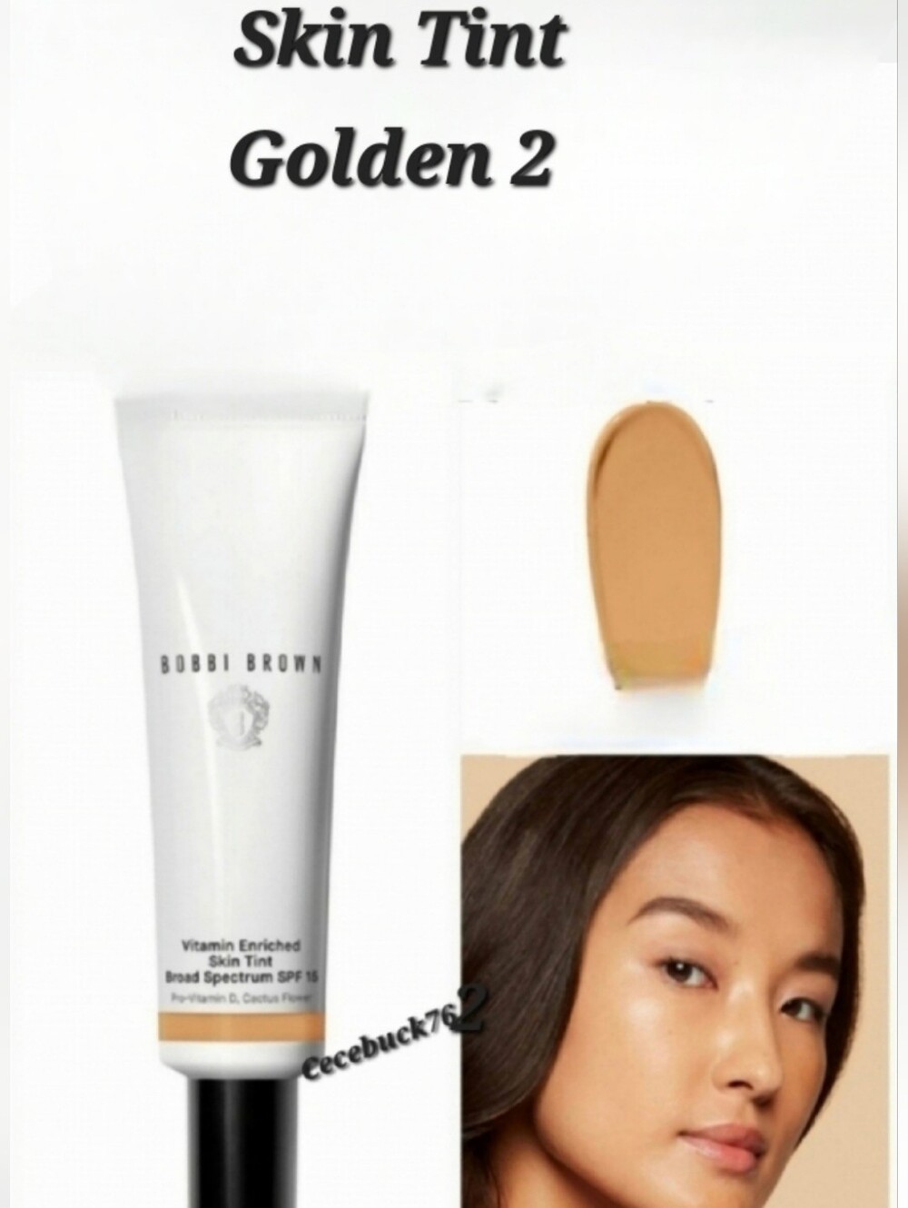 🌺Bobbi Brown Golden 2 Skin Tint Vitamin Enriched Hydrating Tinted Moisturizer